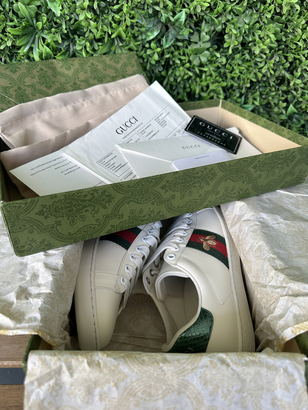 Gucci Sneaker With Bee
