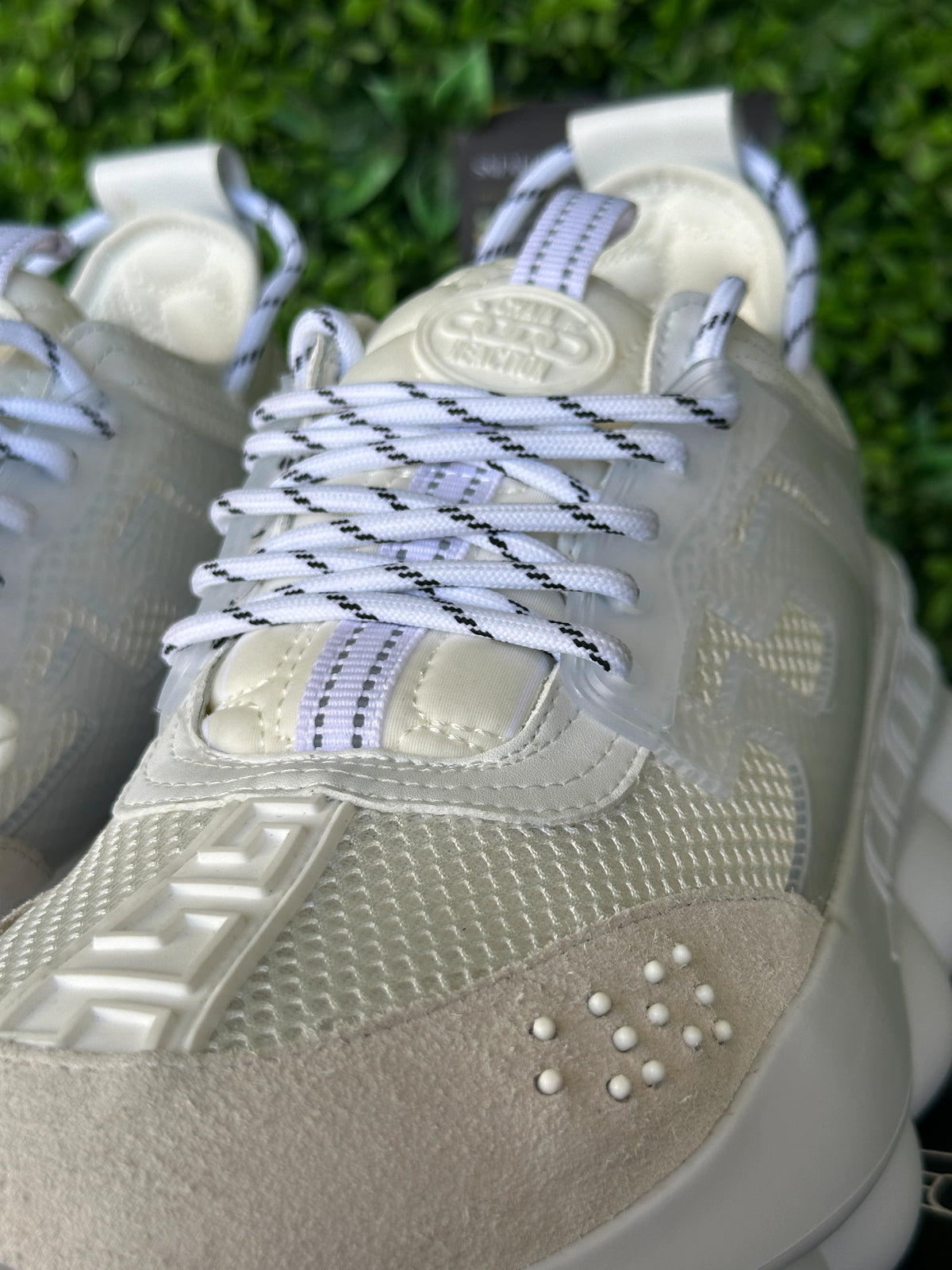 VERSACE Chain Reaction White