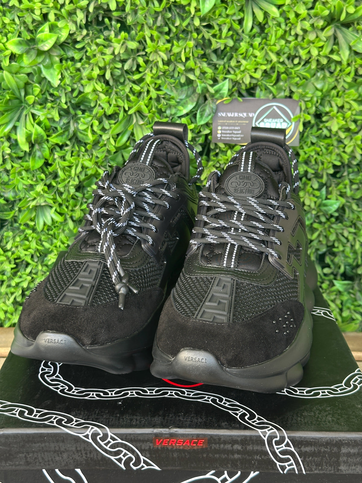 VERSACE Chain Reaction Black