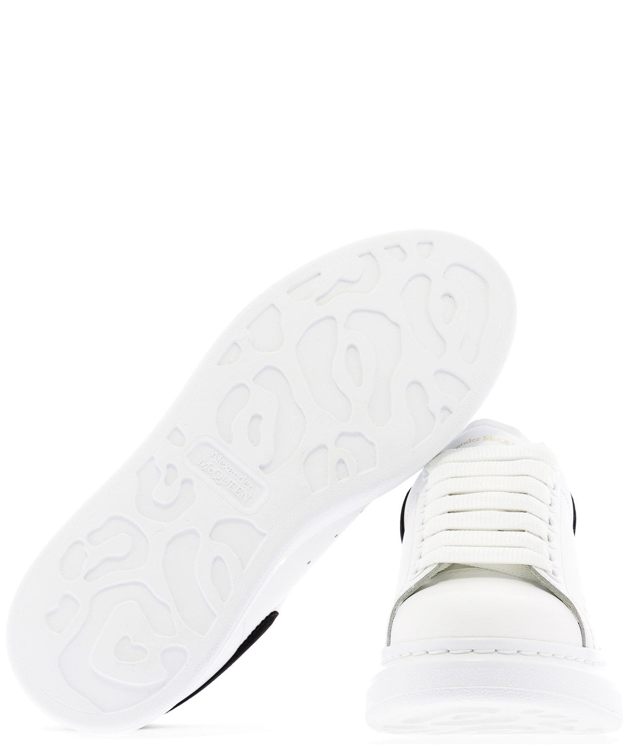 Alexander McQueen White/Black suede